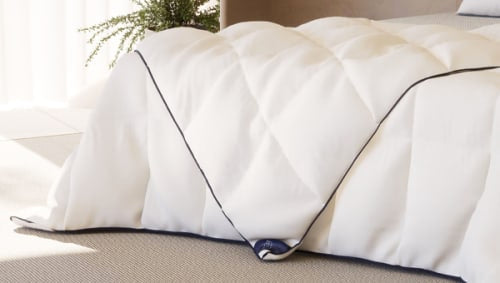The Waffle Weave Cozy Cotton Bed Runner & Throw Blanket